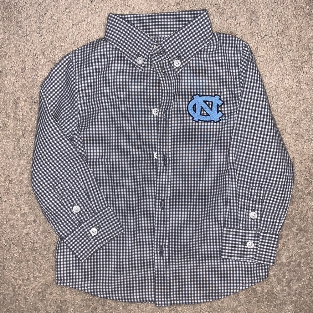 Brand New Infant 12M NC Tar Heels Button Up Shirt - Picture 1 of 1